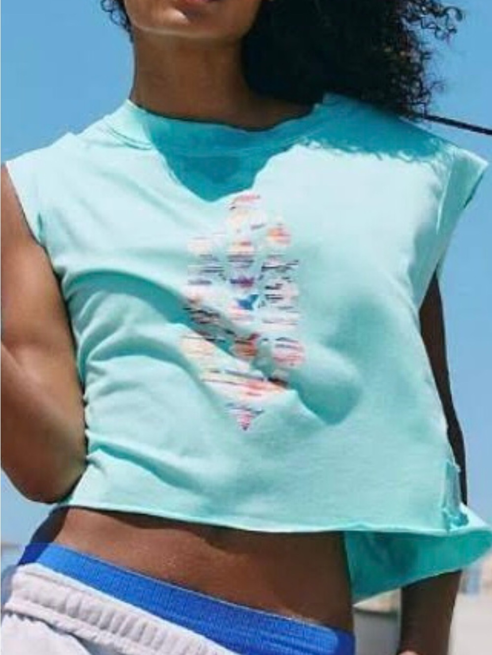 FP Movement by Free People Inspire Logo Cropped Tank